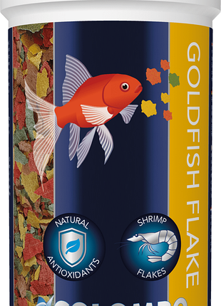 Корм хлопья для золотых рыб colombo goldfish flake 1000 ml (a3020510)