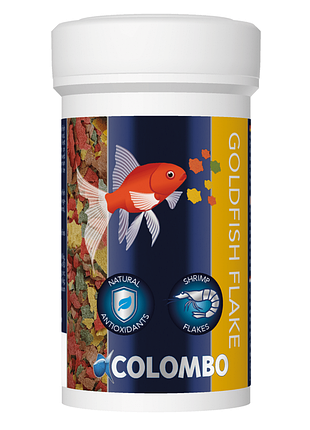Корм хлопья для золотых рыб colombo goldfish flake 100 ml (a3020500)