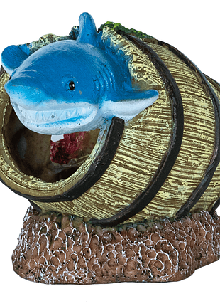 Декорація для акваріума sf deco barrel shark (a4021390)