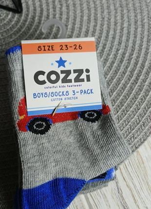 Фірмові носочки cozzi 3 пари 23-26