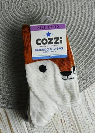 Фірмові носочки cozzi 3 пари 27-30