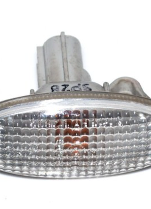 Указатель поворота mazda 2 2007-2011/3 2004-2012/6 2002-2008, на крыле, левый=правый, белый + лампа 12v5w, avtm, 183476 kb0-p
