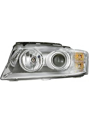 Фара передняя audi a8 2005-2010, левая, электрическая регулировка, hella, 1el 009 236-011