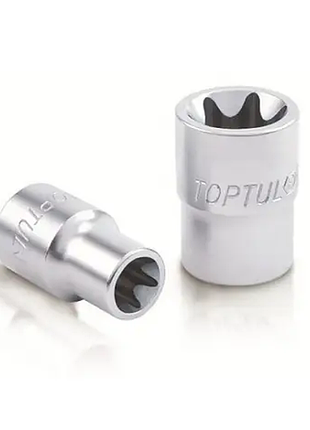 Головка торцевая 1/2" e10 toptul baed1610