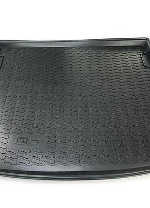 Оригинальный коврик в багажник audi q5 2017-, vag 80a061182