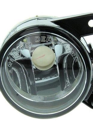 Противотуманная фара volkswagen golf 5 2004-2008, правая, depo, 441-2037r-uq