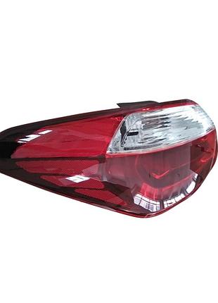 Фонарь задний kia cerato/forte 2013-2016, левый, без ламп (p21/5w/py21w), наружный, depo, 323-1946l-uq