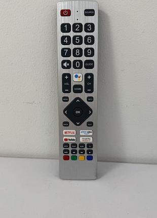Пульт ду с голосовым поиском для sharp android tv (netflix, youtube)