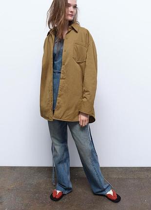 Куртка рабочего рубашка м'хл zara
