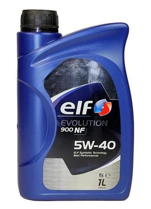 Моторное масло elf evolution 900 nf 5w-40 1л elf 213911