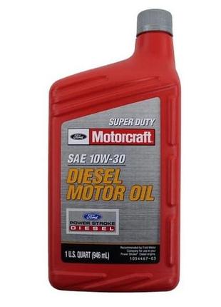 Моторное масло ford diesel 10w-30 1л ford xo10w30qsdf