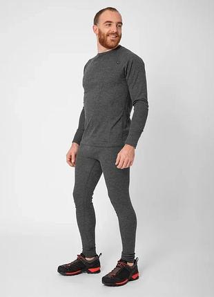 Термобелье мужское комплект wnr 2117 50% wool - 50% pes size l