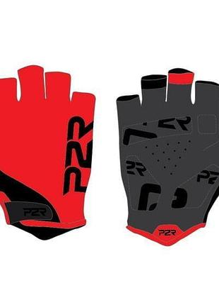Рукавички чоловічі p2r grippex, l, червоно-чорні