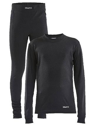 Комплект детского термобелья craft core dry baselayer set 122/128