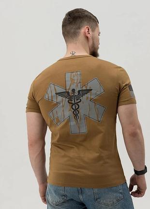 Футболка bezet medic койот