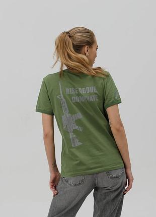 Футболка женская bezet commando хаки