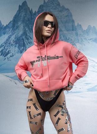 Худи bezet warrior розовый