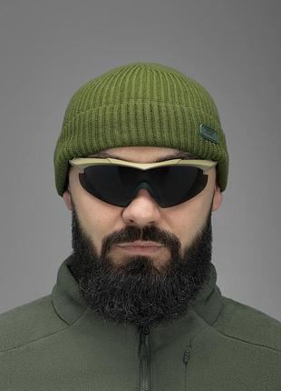 Шапка в'язана bezet patrol хакі
