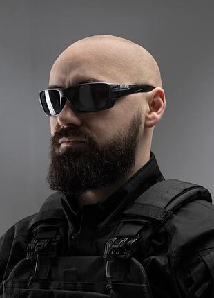 Окуляри тактичні bezet shadow чорний