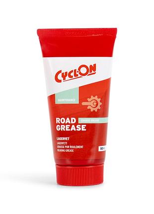 Смазка для подшипников на основе лития cyclon road grease (course grease) tube 50 мл