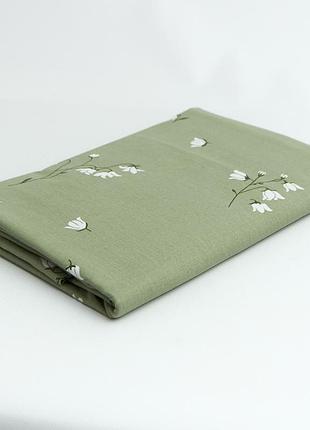 Простынь moon&star green bloom бязь gold люкс 180х220 см (ms-860000514)