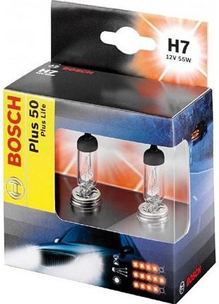 Автолампа h7 extralife 12v 55w px26d (кт 2шт)