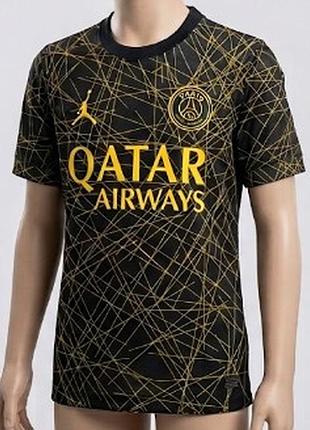Детская футболка nike dri-fit psg (paris saint-germain) x jordan - fourth kit (mesi #30) размер: 128
страна производитель тайланд