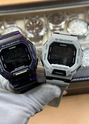 Мужские протиударные часы casio gbd-200 спортивные армейские часы