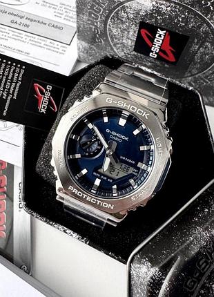 Чоловічий протиударний годинник casio gm g-shock gm-2110d