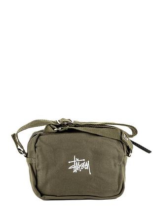 Сумка стусі, сумка stussy, сумки stussy, подарунок хлопцю, подарунок дівчині, stussy, стусі, подарунок другу оливковий
