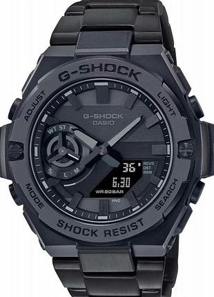 Чоловічий наручний годинник casio gst-b500 black
