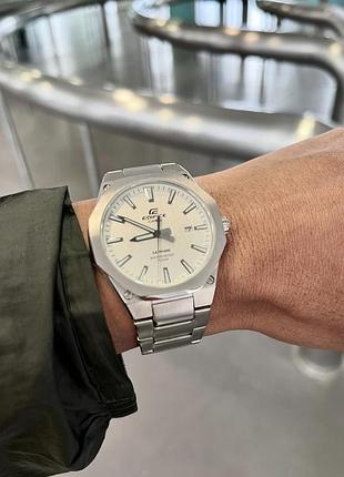 Наручний годинник casio edifice efr-s108-d white