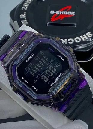 Мужские наручные часы casio gbd-200sm purple