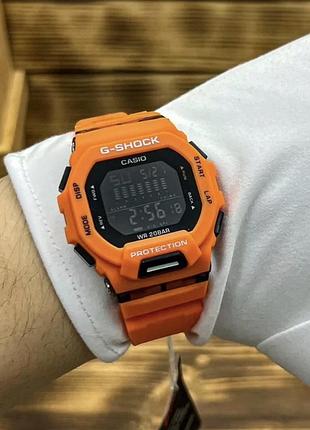 Топ наручные часы casio gbd-200sm orange
