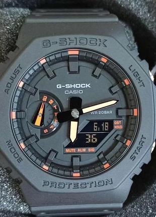 Чоловічий наручний годинник casio ga-2100-1a3 / на подарунок