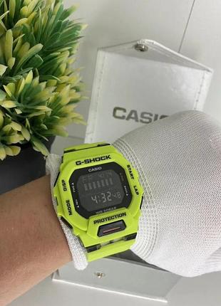 Противоударные часы casio gbd-200sm green
