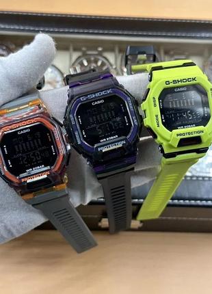 Мужские протиударные часы casio gbd-200 спортивные армейские часы