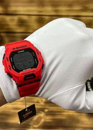 Чоловічий наручний годинник casio gbd-200sm red / на подарок