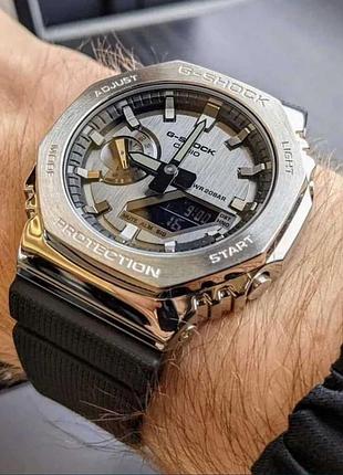 Наручний чоловічий годинник casio gm-2100-1-a / на подарунок