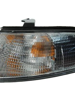 Указатель поворота mazda 626 (ge) 1992-1997, левый, белый, без патрона, depo, 216-1528l-ue