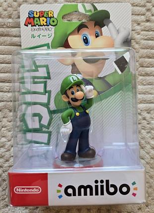 Фігурка nintendo amiibo super mario - luigi (nintendo switch 1|2) амибо новый