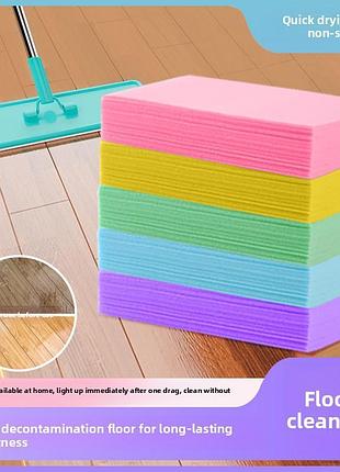 Акція!!! багатофункціональні пластини для прибирання та миття xiaojing multi effect flool cleaning slice 50 штук мікс ароматів