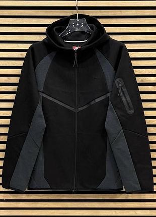 Кофта, батнік, зіпка nike tech fleece windrunner xl(52)