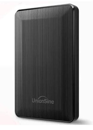 Зовнішній жорсткий диск unionsine hd 750gb 2.5 usb 3.0 для windows macos ps4 xbox