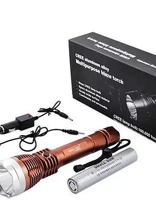 Фонарь 12v small sun r819-t6, полицейский фонарь