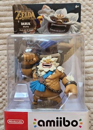 Фігурка nintendo amiibo daruk breath of the wild the legend of zelda (nintendo switch 1|2) амібо новий