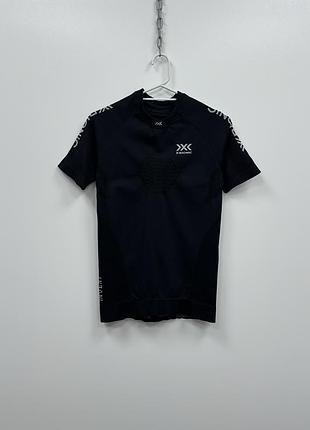 Компресійна футболка термобілизна x-bionic invent 4.0 running compression thermo t-shirt black футболка