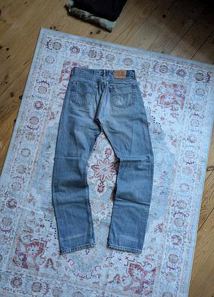 Джинсы levis vintаge винтаж 501 оригинал синие мужские 33