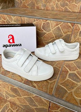 Кроссовки белые унисекс apawwa 34 р. употребления