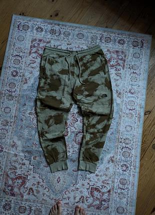 Штани the north face tnf camo спортивки хакі чоловічий xl